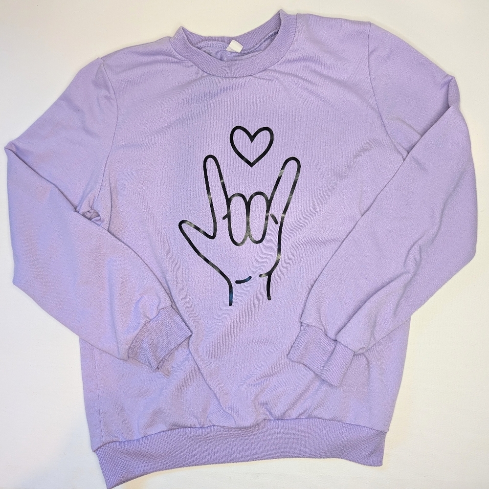 12/14 ASL I Love You Sweatshirt